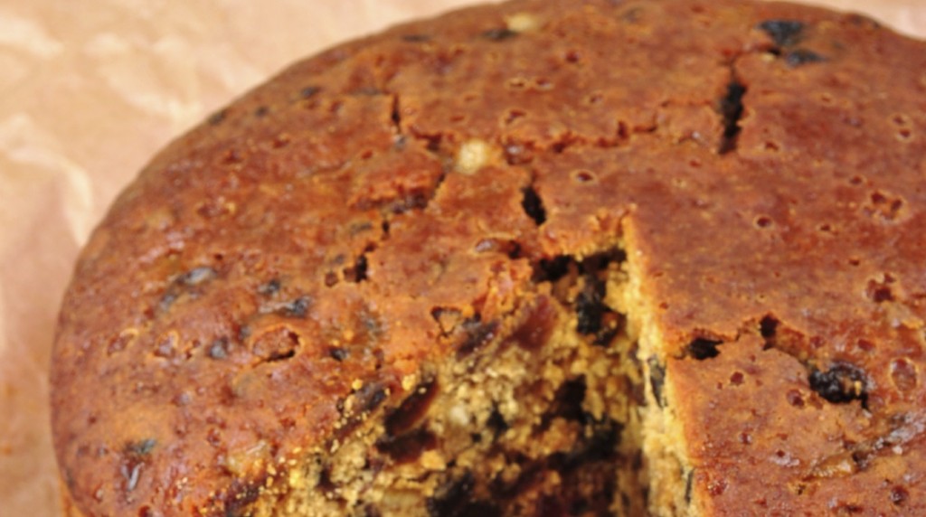 Sugarfree, nutfree wholemeal Christmas cake LITTLEROCK