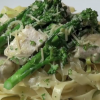 Recipe: Creamy chicken and leek fettuccine