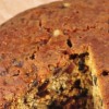 Sugar-free, nut-free wholemeal Christmas cake