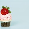 Recipe Chocolate cupcakes with strawberry Riċetta Cupcakes taċ-ċikkulata bil-frawli