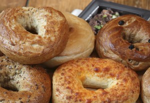 Santa Fe Bagel Thins bagel