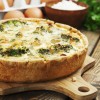 Quiche with green vegetables: Quiche bil-ħaxix aħdar