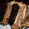 Snickers cheesecake cake by Corrine Cassar