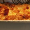 Baked pasta with cheese and sage: Għaġin il-forn bil-ġobon u s-salvja