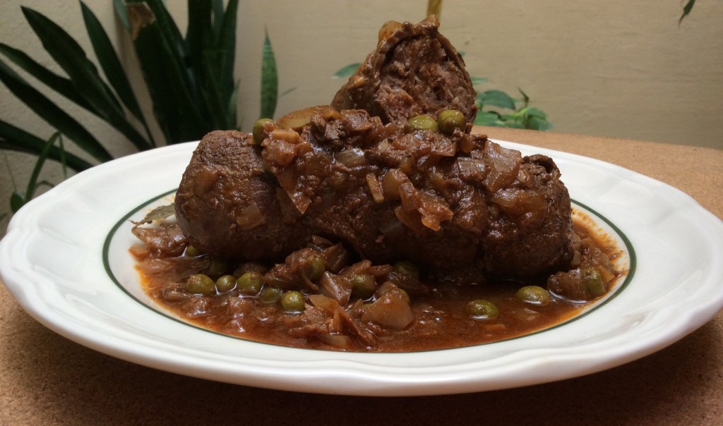 Beef olive stew-Stuffat tal-braġjoli