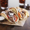 Greek lamb wraps