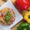 Rice with peppers