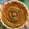 Vegetable spiral tart (Photography by Stefania Tabone)
